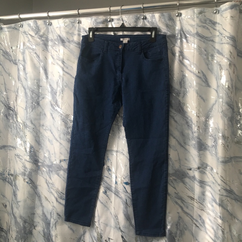 Dark blue skinny jeans